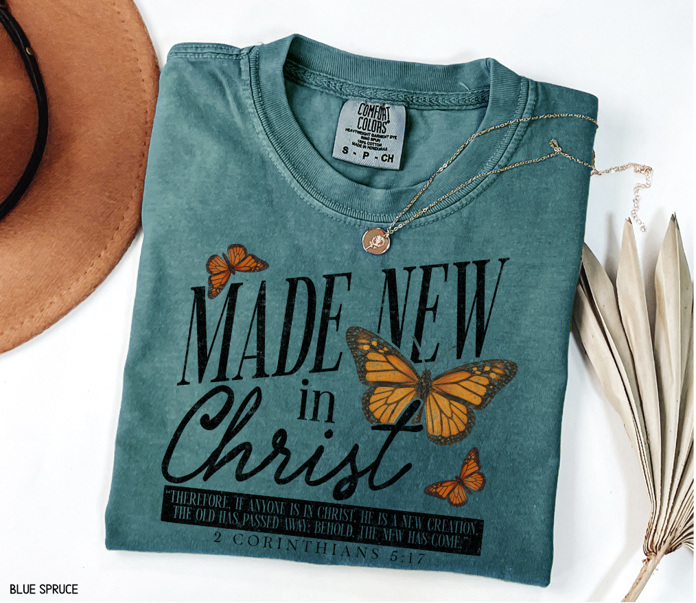 Made New in Christ Adult Comfort Colors T-Shirt