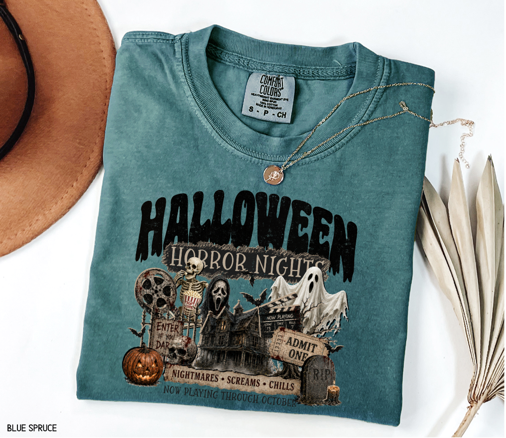 Halloween Horror Adult Comfort Colors T-Shirt