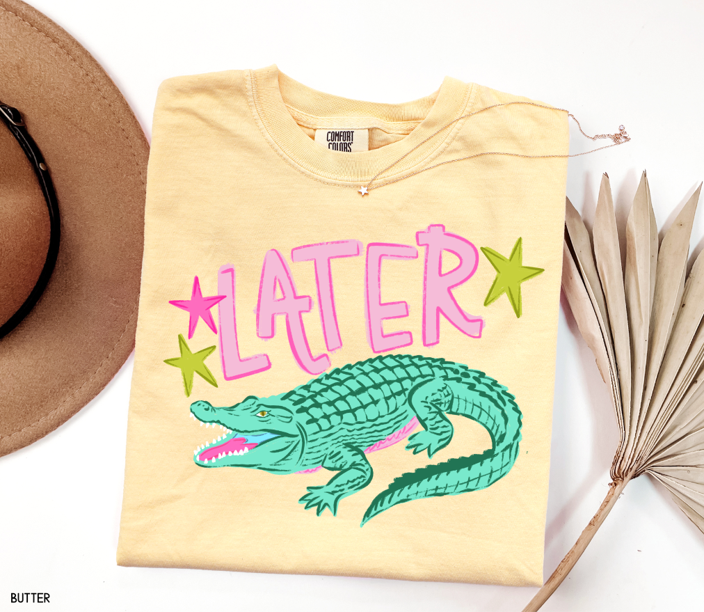 Later Gator Adult Comfort Colors T-Shirt