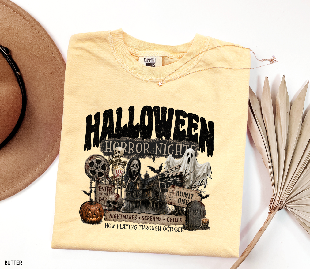 Halloween Horror Adult Comfort Colors T-Shirt