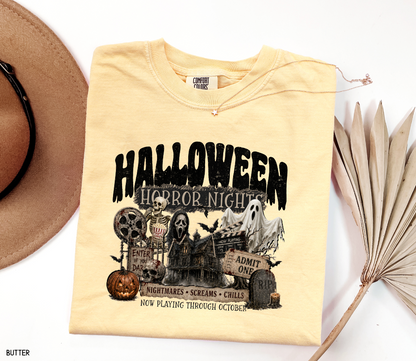 Halloween Horror Adult Comfort Colors T-Shirt
