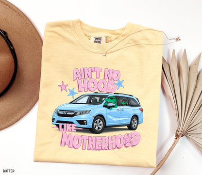 Ain't No Hood Like Motherhood Adult Comfort Colors T-shirt