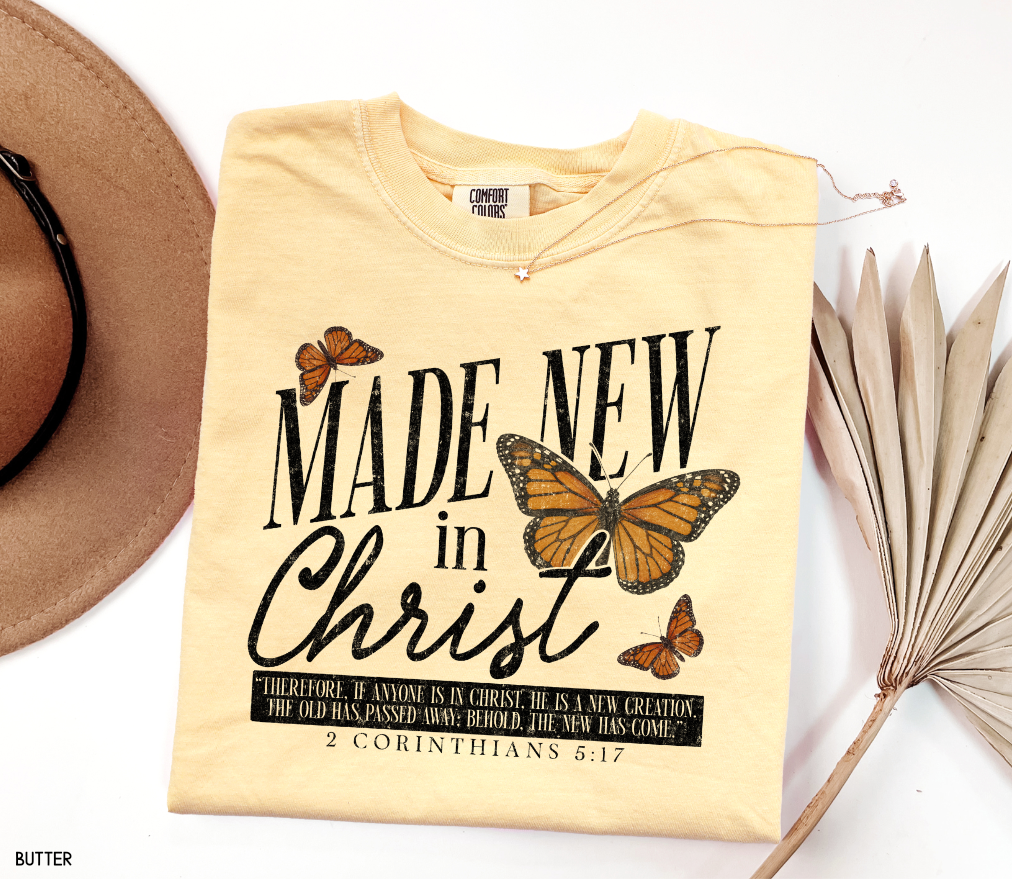 Made New in Christ Adult Comfort Colors T-Shirt