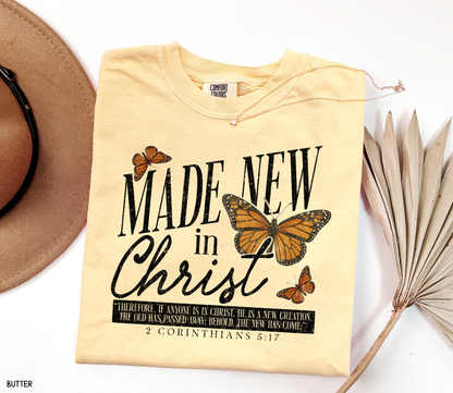 Made New in Christ Adult Comfort Colors T-Shirt