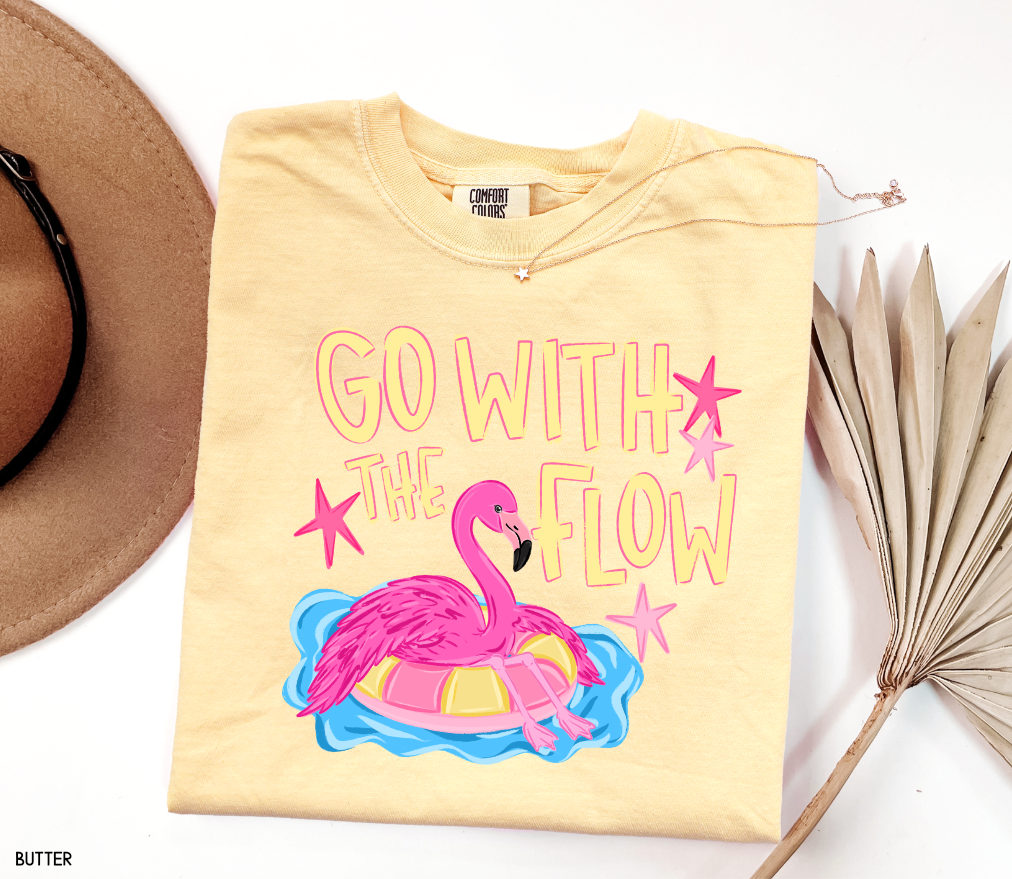 Go With The Flow Comfort Colors T-Shirt