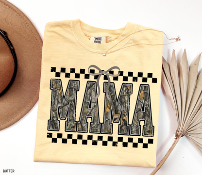 Mama Camo Comfort Colors T-Shirt