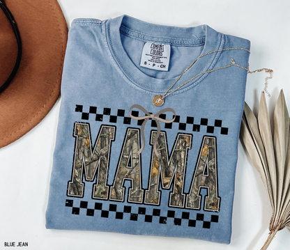 Mama Camo Comfort Colors T-Shirt