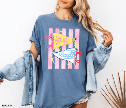 Pennant Grade Level Teacher Comfort Colors T-Shirt