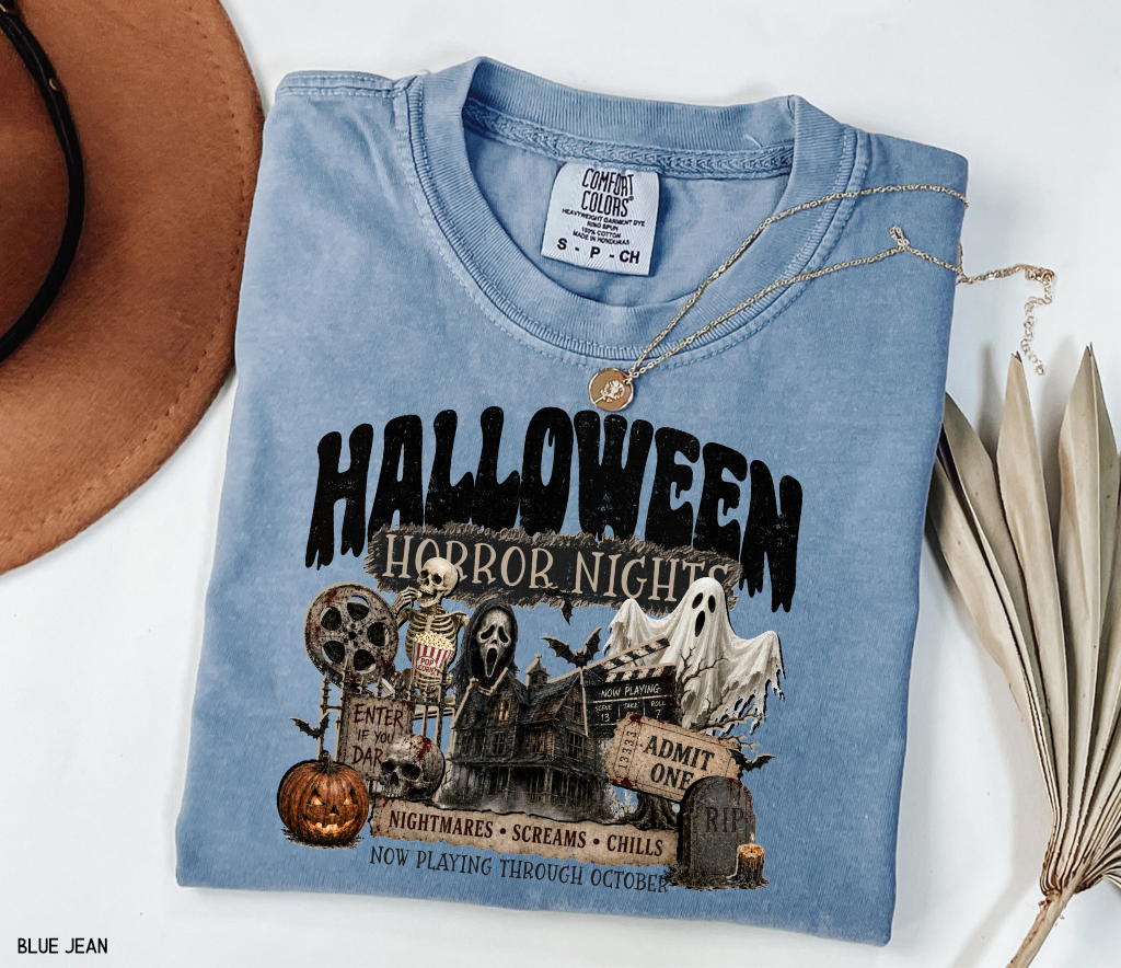 Halloween Horror Adult Comfort Colors T-Shirt