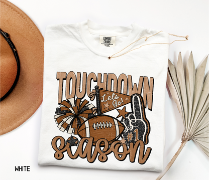 Touchdown Season Adult Comfort Colors T-Shirt