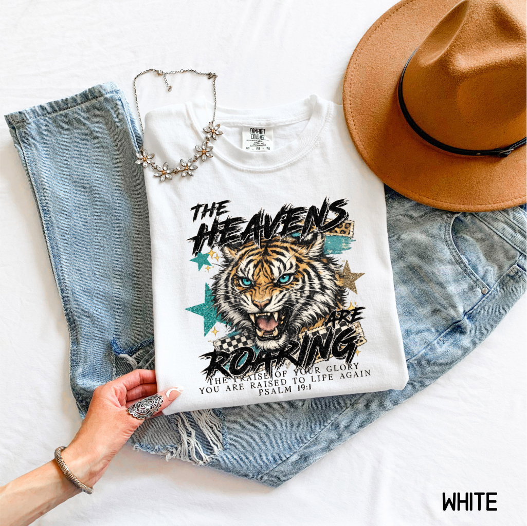 The Heavens are Roaring Adult Comfort Colors T-Shirt
