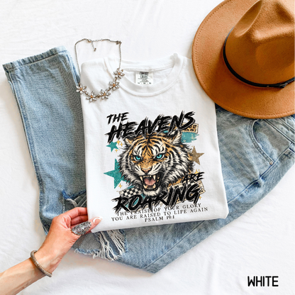 The Heavens are Roaring Adult Comfort Colors T-Shirt