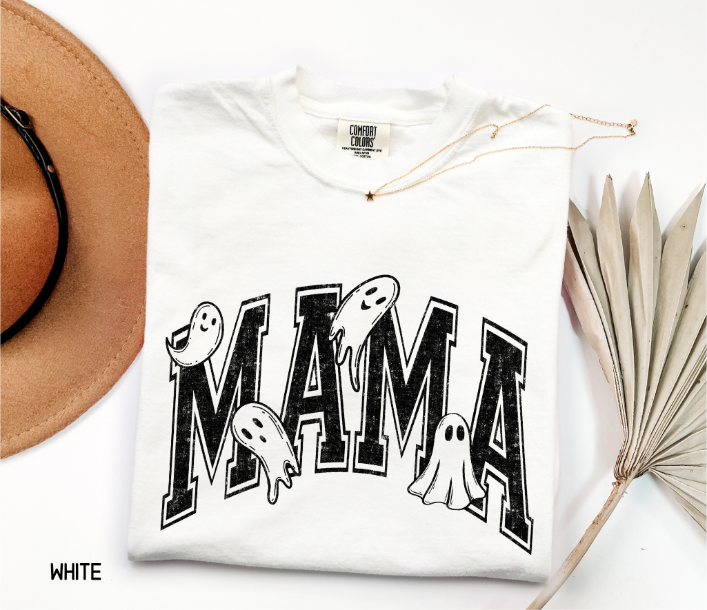 Halloween Mama Adult Comfort Colors T-Shirt