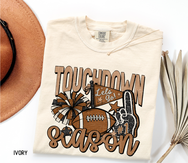 Touchdown Season Adult Comfort Colors T-Shirt