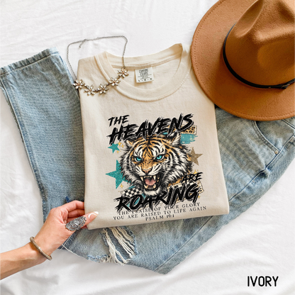 The Heavens are Roaring Adult Comfort Colors T-Shirt