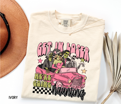 Get in Loser Halloween Adult Comfort Colors T-Shirt