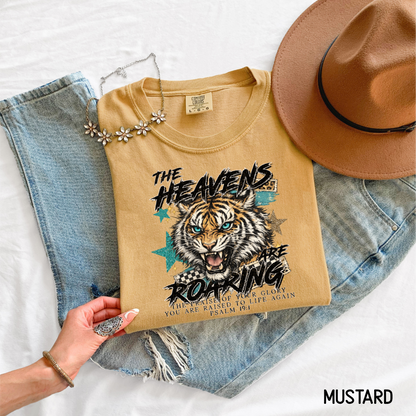 The Heavens are Roaring Adult Comfort Colors T-Shirt