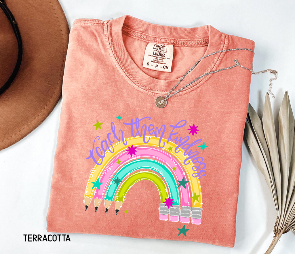 Teach Them Kindness Adult Comfort Colors T-Shirt