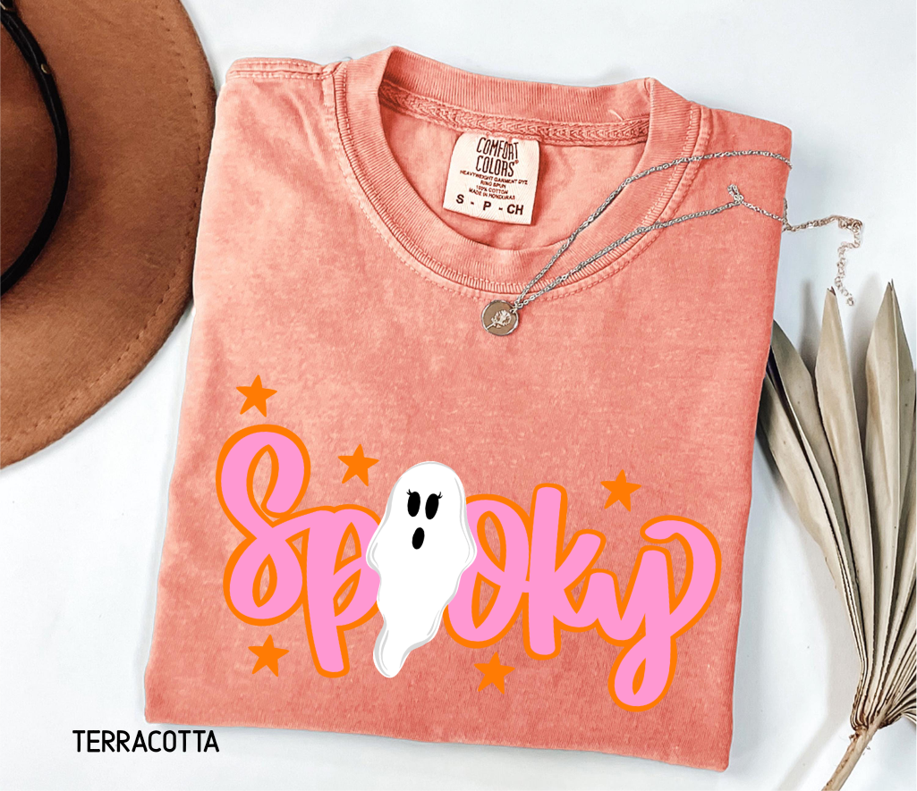 Spooky Adult Comfort Colors T-Shirt