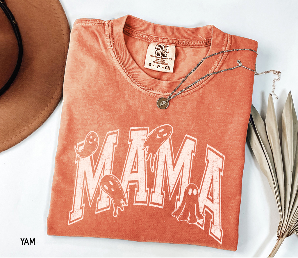 Halloween Mama Adult Comfort Colors T-Shirt