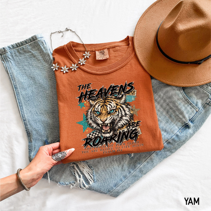 The Heavens are Roaring Adult Comfort Colors T-Shirt