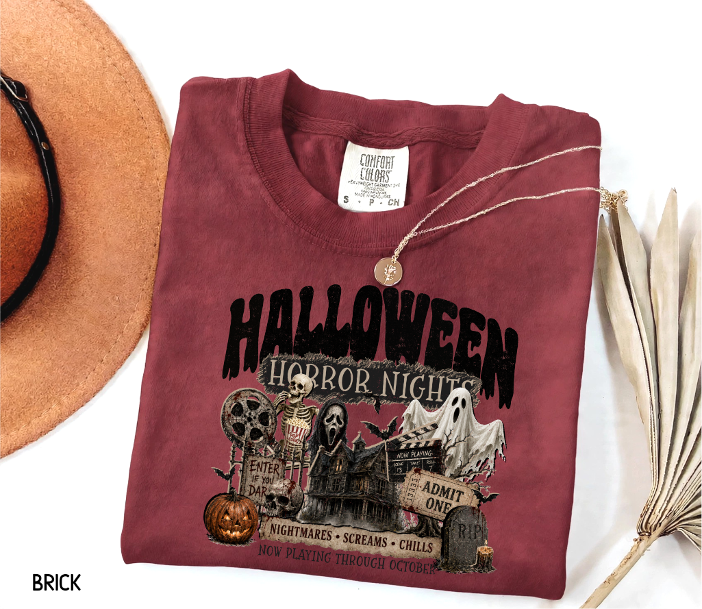 Halloween Horror Adult Comfort Colors T-Shirt