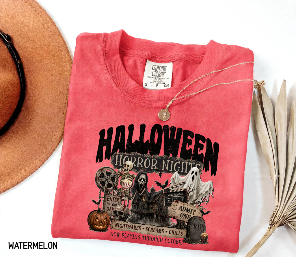 Halloween Horror Adult Comfort Colors T-Shirt