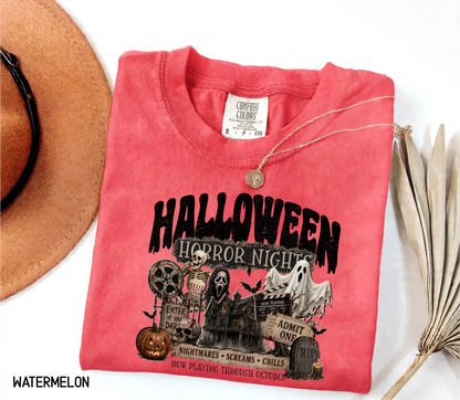 Halloween Horror Adult Comfort Colors T-Shirt