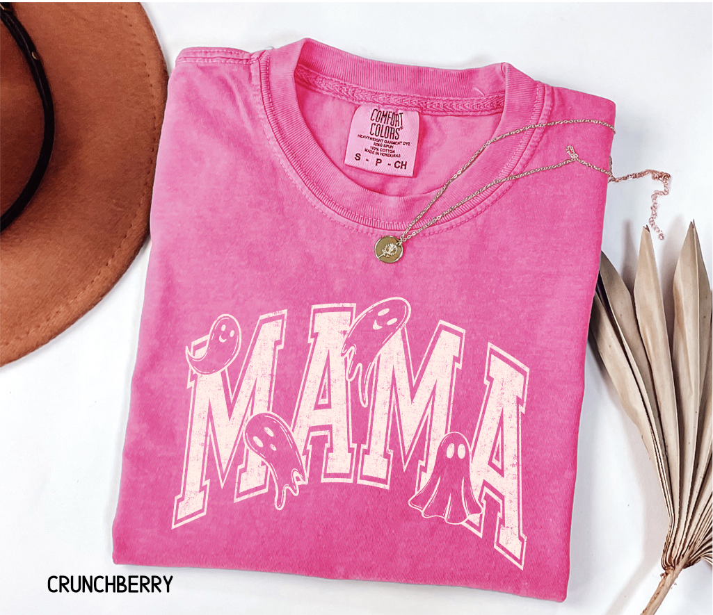 Halloween Mama Adult Comfort Colors T-Shirt
