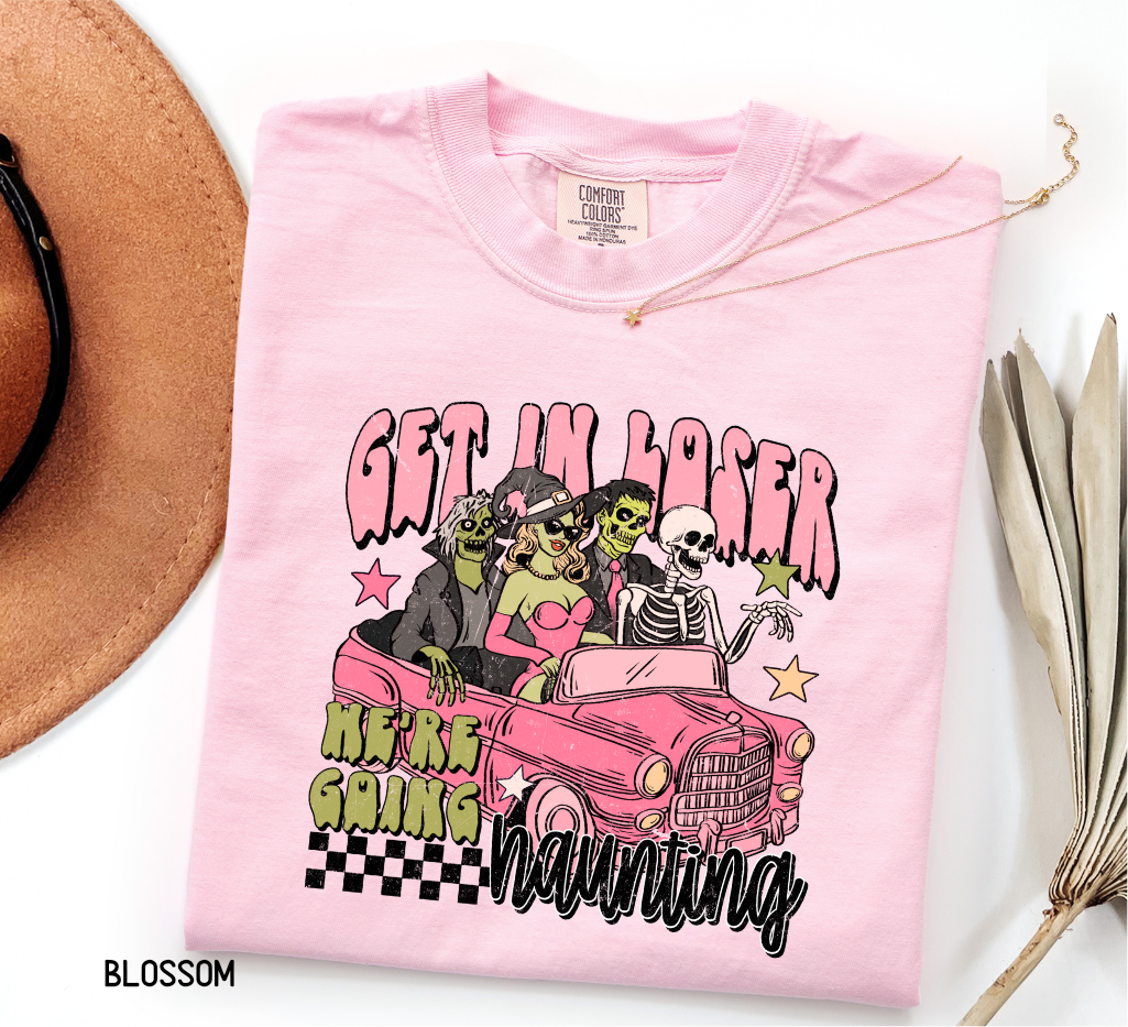 Get in Loser Halloween Adult Comfort Colors T-Shirt