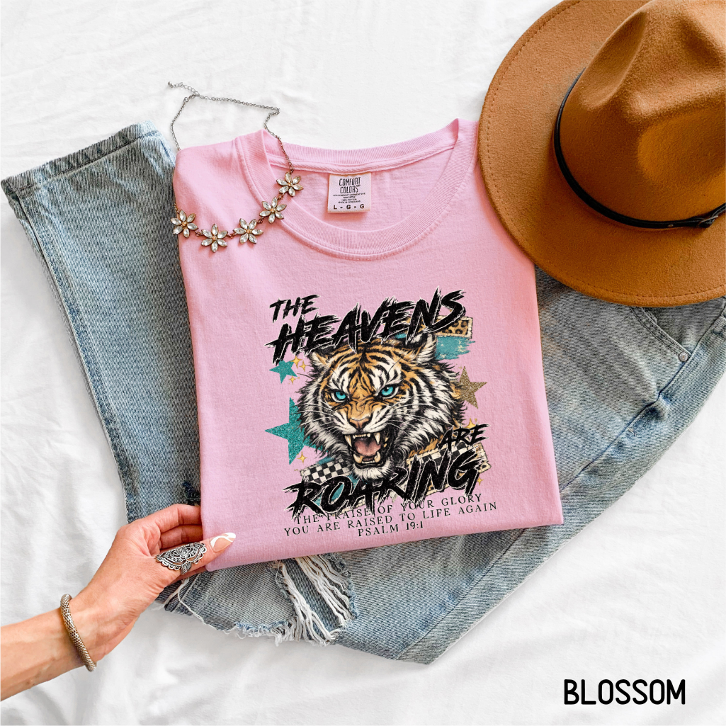 The Heavens are Roaring Adult Comfort Colors T-Shirt
