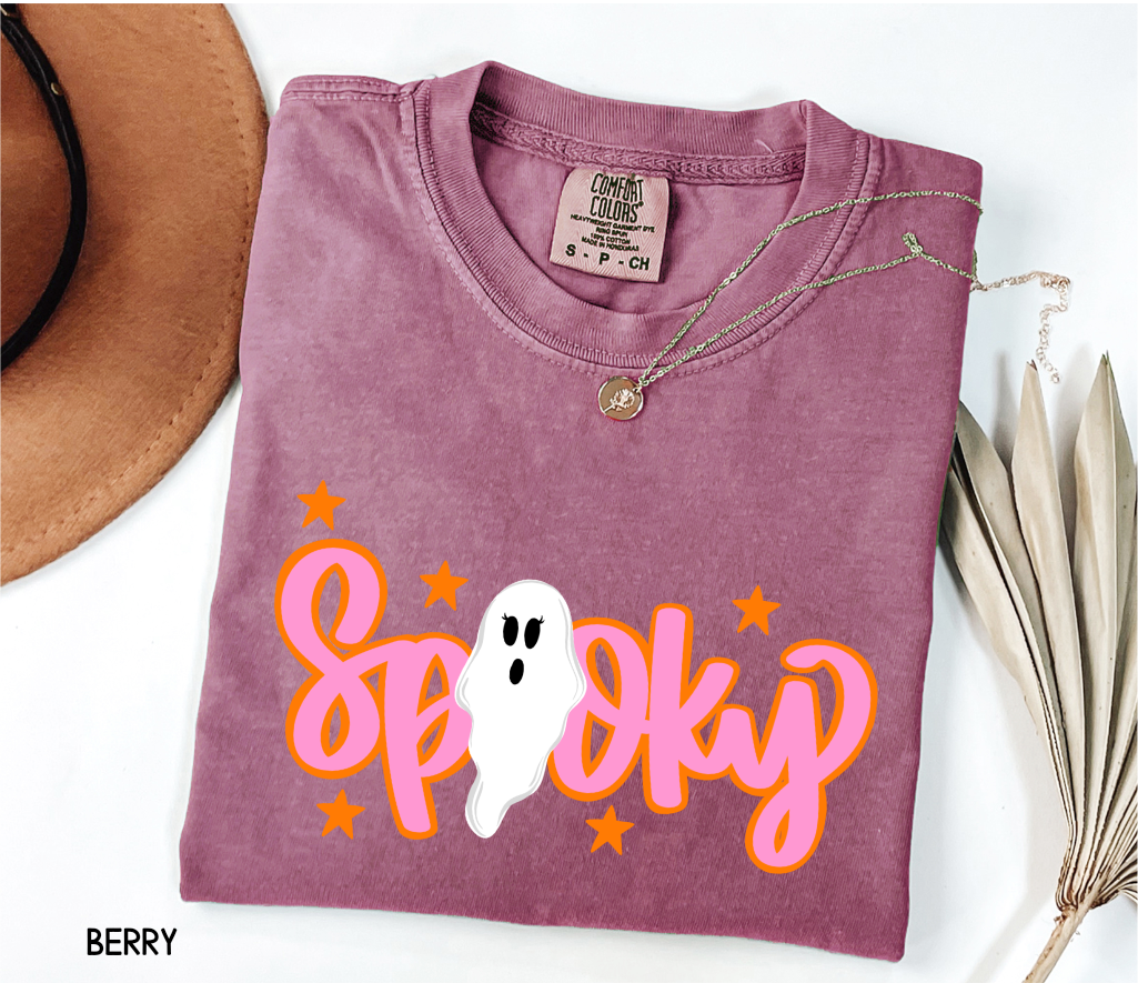 Spooky Adult Comfort Colors T-Shirt
