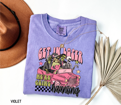 Get in Loser Halloween Adult Comfort Colors T-Shirt