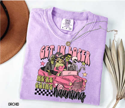 Get in Loser Halloween Adult Comfort Colors T-Shirt