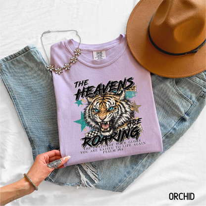 The Heavens are Roaring Adult Comfort Colors T-Shirt