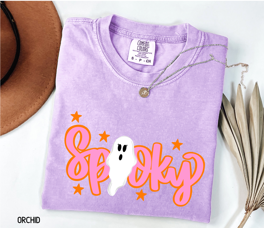 Spooky Adult Comfort Colors T-Shirt