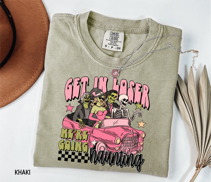 Get in Loser Halloween Adult Comfort Colors T-Shirt