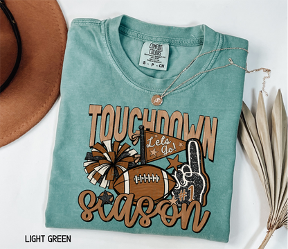 Touchdown Season Adult Comfort Colors T-Shirt