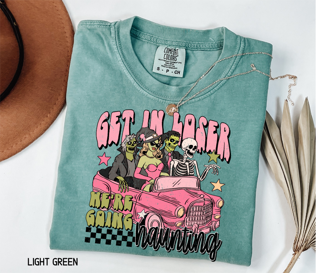 Get in Loser Halloween Adult Comfort Colors T-Shirt