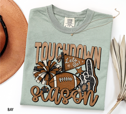 Touchdown Season Adult Comfort Colors T-Shirt