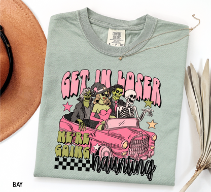 Get in Loser Halloween Adult Comfort Colors T-Shirt