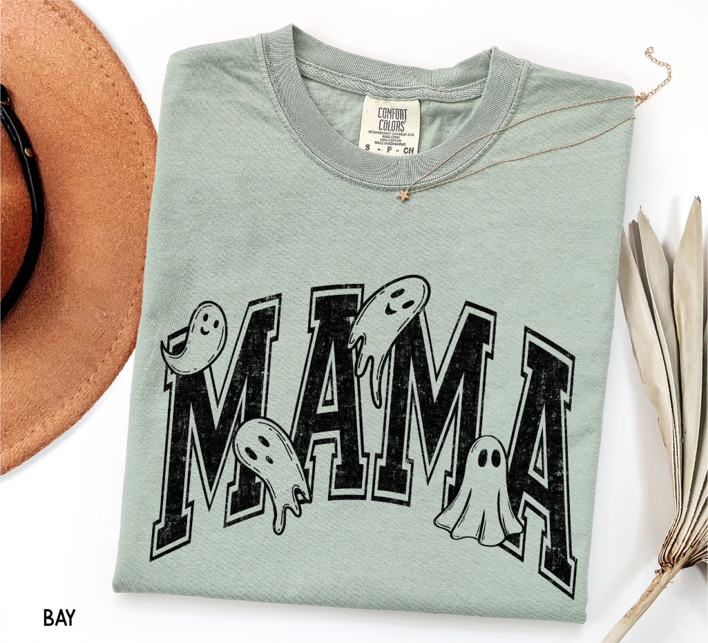 Halloween Mama Adult Comfort Colors T-Shirt