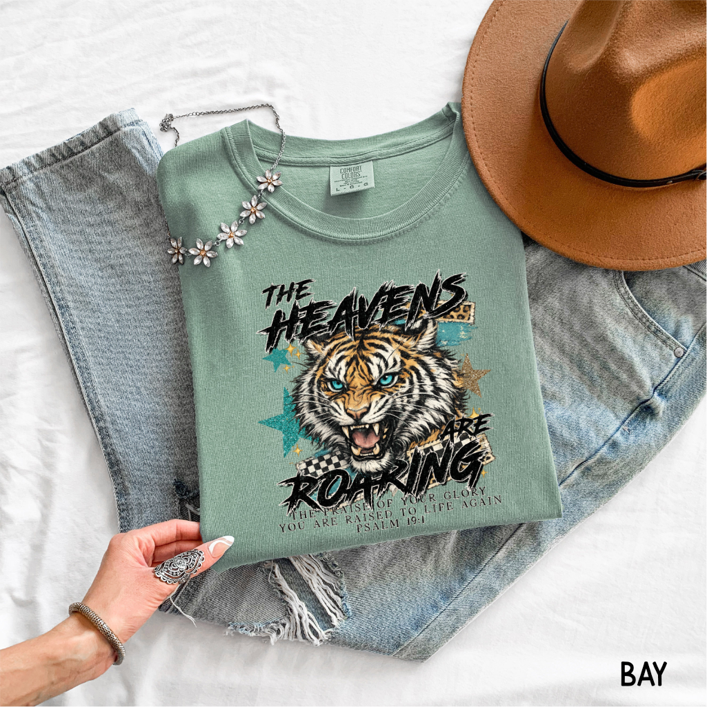 The Heavens are Roaring Adult Comfort Colors T-Shirt