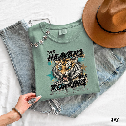 The Heavens are Roaring Adult Comfort Colors T-Shirt