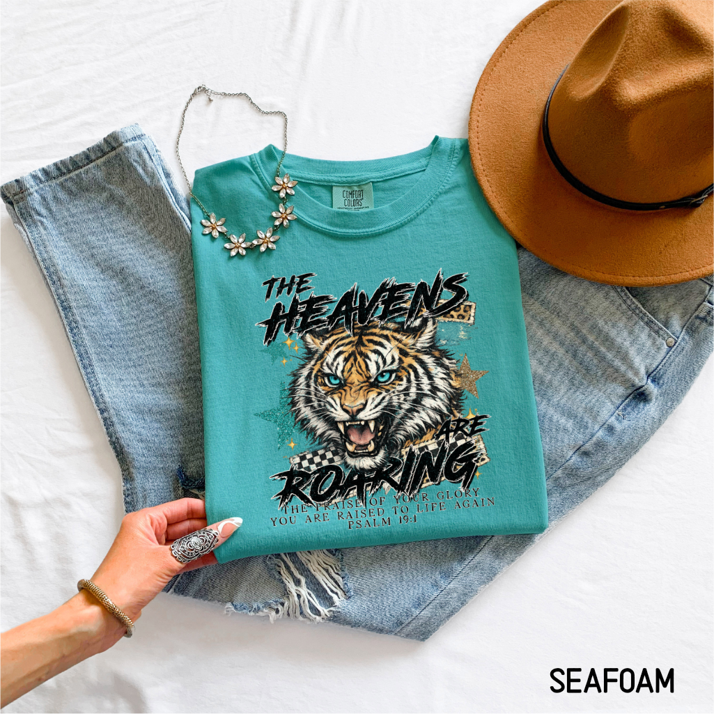 The Heavens are Roaring Adult Comfort Colors T-Shirt