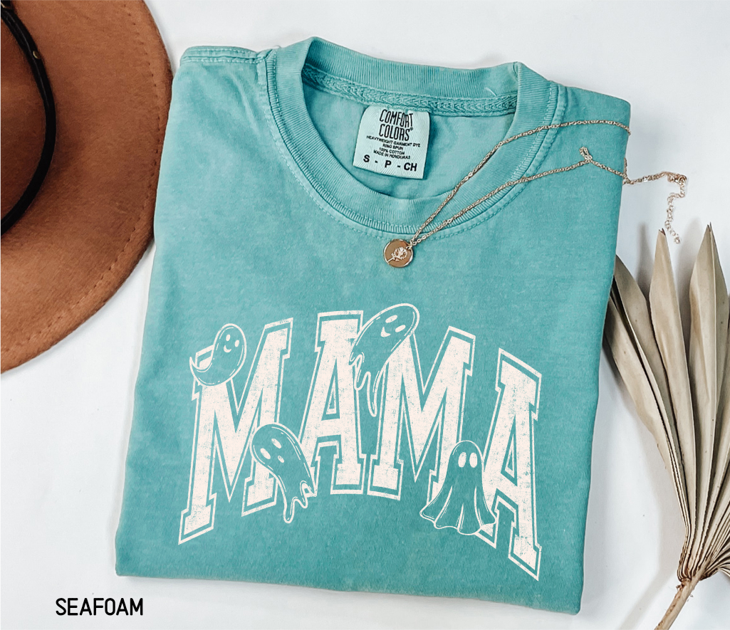 Halloween Mama Adult Comfort Colors T-Shirt