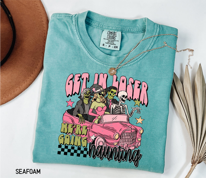 Get in Loser Halloween Adult Comfort Colors T-Shirt
