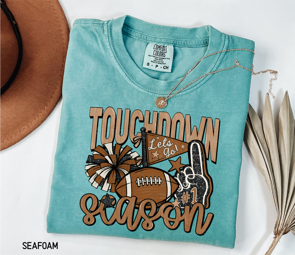 Touchdown Season Adult Comfort Colors T-Shirt