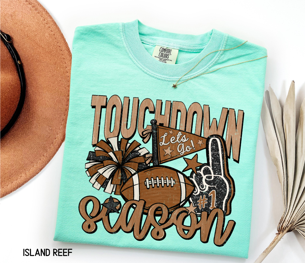 Touchdown Season Adult Comfort Colors T-Shirt