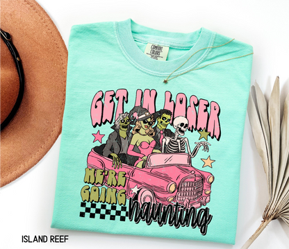 Get in Loser Halloween Adult Comfort Colors T-Shirt